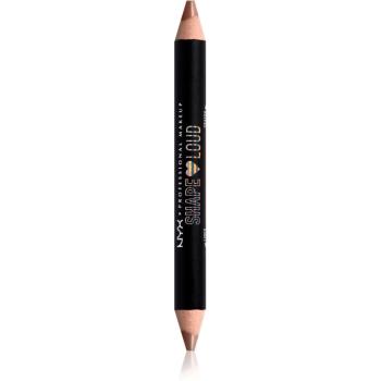 NYX Professional Makeup Lip Liner Duo Pride Line Loud ruj + creion contur pentru buze cu efect matifiant culoare 01 - Fashion Darlings