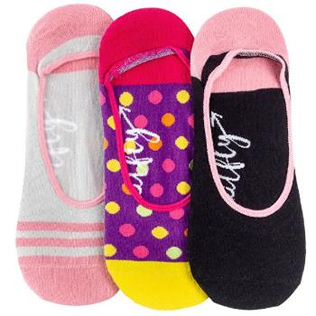 Meatfly 3 Pack - șosete pentru femei Low socks S19 N/Pink