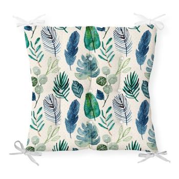 Pernă pentru scaun Minimalist Cushion Covers Navy Flower, 40 x 40 cm