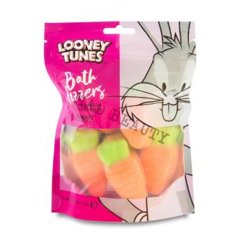 Mad Beauty Bombe de baie efervescente Looney Tunes Bugs Bunny Bath Fizzer Pachet 6 x 30 g