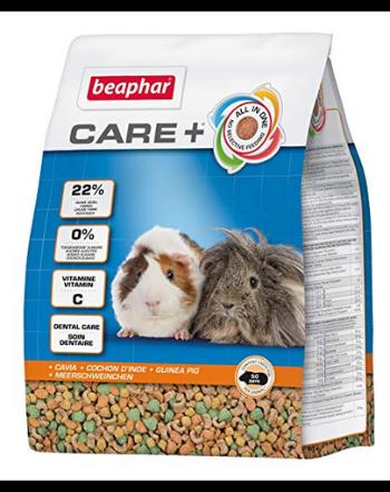 BEAPHAR Care+ Guinea Pig Hrana superpremium porcusori de Guineea 250 g