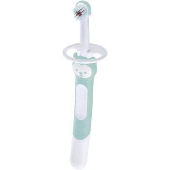 MAM Training Brush periuta de dinti pentru copii 5m+ Turquoise 1 buc