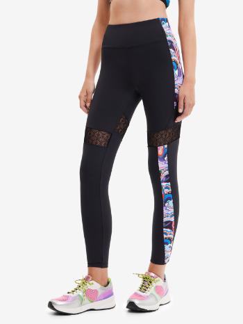 Desigual Lotus Colanţi Negru