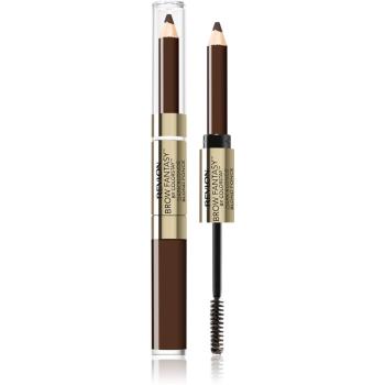 Revlon Cosmetics Brow Fantasy creion gel pentru sprancene 2 in 1 culoare 106 Dark Brown 1.18 ml