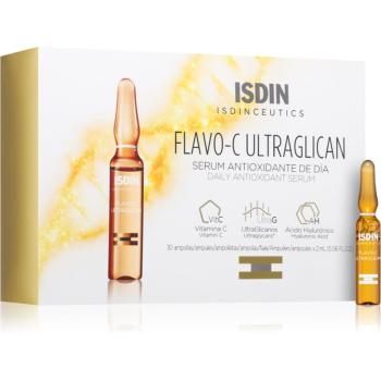 ISDIN Isdinceutics Flavo-C Ultraglican ser antioxidant pentru un ten mai ferm cu vitamina C 30x2 ml