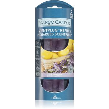 Yankee Candle Lemon Lavender Refill rezervă pentru difuzorul electric 2x18,5 ml