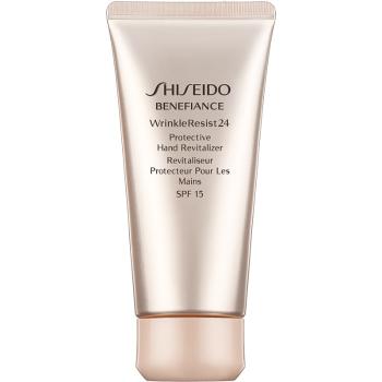 Shiseido Benefiance WrinkleResist24 Protective Hand Revitalizer cremă de mâini pentru protecție și regenerare SPF 15 75 ml