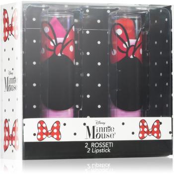 Disney Minnie Mouse 2 Lipsticks set cadou (pentru copii)