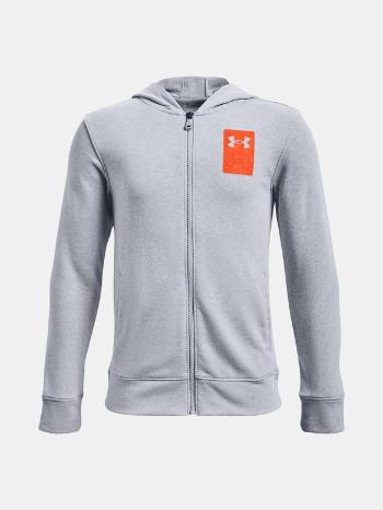 Under Armour UA Rival Terry FZ Hoodie Hanorac pentru copii Gri