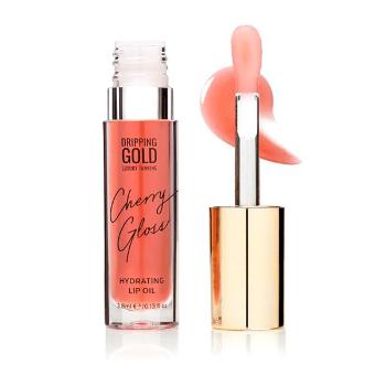 Dripping Gold Ulei de buze hidratant Cherry Gloss (Lip Oil) 3,8 ml