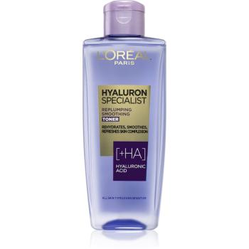 L’Oréal Paris Hyaluron Specialist tonic pentru netezire cu acid hialuronic 200 ml