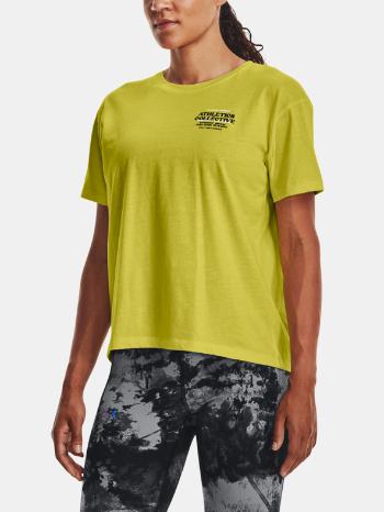 Under Armour UA Boost Your Mood SS Tricou Galben