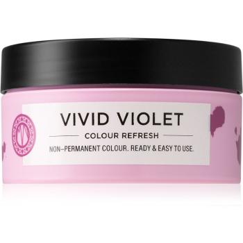 Maria Nila Colour Refresh Vivid Violet mască fină de hrănire fără pigmenți permanenți de culoare rezistă la 4 - 10 spălări 0.22 100 ml