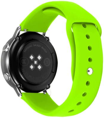 4wrist Curea din silicon pentru Samsung Galaxy Watch - Green 22 mm