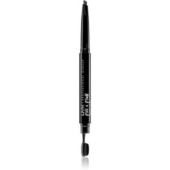NYX Professional Makeup Fill & Fluff creion mecanic pentru sprancene culoare 07 - Esspresso