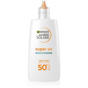 Garnier Ambre Solaire Super UV lichid protector ultra ușor impotriva imperfectiunilor pielii SPF 50+ 40 ml