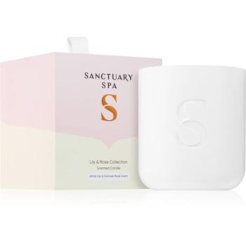 Sanctuary Spa Lily & Rose lumânare parfumată 260 g