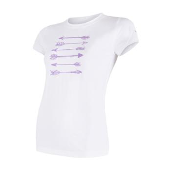 Femeii cămașă Sensor COOLMAX FRESH PT arrows albe 17100035