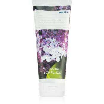 Korres Lilac lapte de corp cu arome florale 200 ml