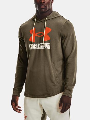 Under Armour UA Rival Terry Logo Hoodie Hanorac Verde