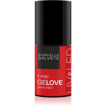 Gabriella Salvete GeLove unghii cu gel folosind UV / lampă cu LED 3 in 1 culoare 09 Romance 8 ml