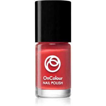 Oriflame OnColour lac de unghii culoare Papaya Coral 5 ml