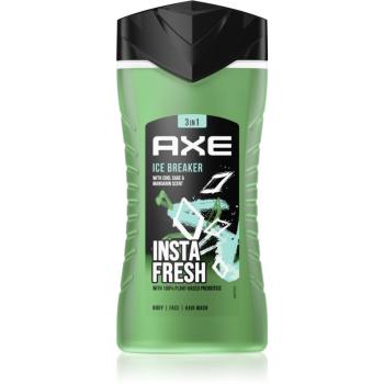 Axe Ice Breaker gel de duș pentru față, corp și păr 250 ml