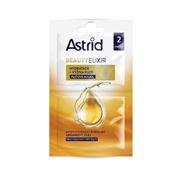 Astrid Mască hidratantă și nutritivă Beauty Elixir 2 x 8 ml