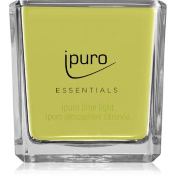 ipuro Essentials Lime Light lumânare parfumată 125 g