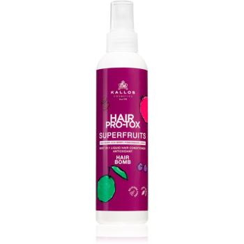 Kallos Hair Pro-Tox Superfruits conditioner Spray Leave-in cu efect antioxidant 200 ml