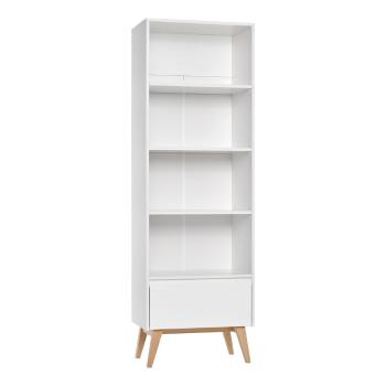 Bibliotecă pentru copii Pinio Swing, 65 x 200 cm, alb