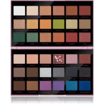 Makeup Revolution X Petra XOXO paletă cu farduri de ochi 28.8 g