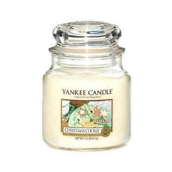 Yankee Candle Lumânare aromatică Classic mediu Christmas Cookie 411 g