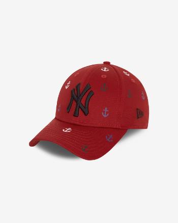 New Era New York Yankees Print 9Forty Șapcă pentru copii Roșu