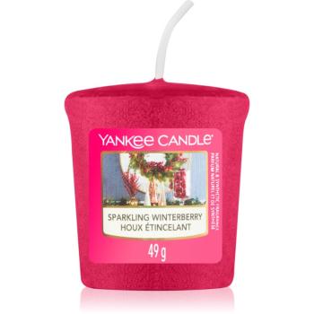 Yankee Candle Sparkling Winterberry lumânare votiv Signature 49 g