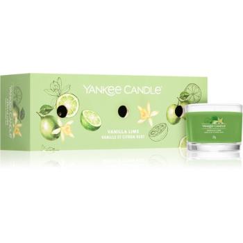 Yankee Candle Vanilla Lime set cadou 3x37 g