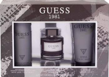 Guess Guess 1981 For Men - EDT 100 ml + gel de duș 200 ml + spray de corp 226 ml