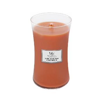 WoodWick Lumânare parfumată mare Caramel Toasted Sesame 609,5 g
