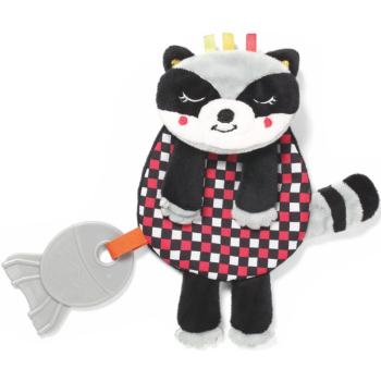 BabyOno Have Fun Cuddly Toy for Babies animăluț moale, de jucărie pentru dentiție Racoon Felix 1 buc