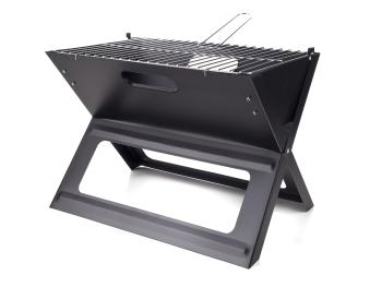 Gratar pentru picnic - negru - Mărimea grila 46x30,5 cm