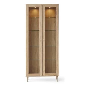 Vitrină cu iluminare cu aspect de stejar  89x206 cm Mistral - Hammel Furniture