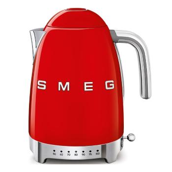 Ceainic electric roșu din oțel inoxidabil 1,7 l Retro Style – SMEG