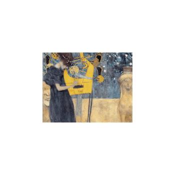 Reproducere tablou Gustav Klimt - Music, 90 x 70 cm