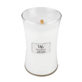 WoodWick Lumânare parfumată Coconut Island 609,5 g