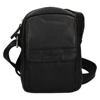 Lagen Geanta din piele pentru bărbați crossbody BLC/20/1524 BLK