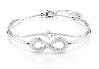 Swarovski Brățară strălucitoare Infinit cu pietre de zircon Hyperbola 5684049