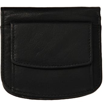 Lagen Mini portofel din piele pentru bărbați w-2021 Black