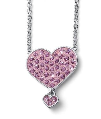 L.O.L. Surprise! Colier delicat pentru fete Dreamheart cu cristale L1002PIN