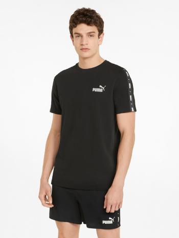 Puma Tape Tee Tricou Negru