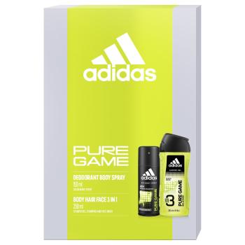 Adidas Pure Game - deodorant spray 150 ml + gel de duș 250 ml